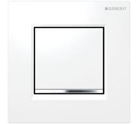 Ge Ur-Strg. Avec Pneumatique Spülausl. Betpl. Type 30 Blanc/ Glanzchrom/ Blanc
