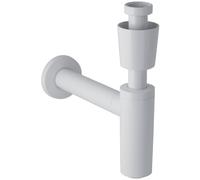 Ge Wt-Ablauf Avec Tube Plongeur Ventilrosette Cuff Abgang Horiz. d40 Blanc Alpin
