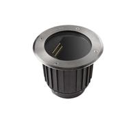 Gea LED Wall Washer Spot, 4000K, acier inoxydable, aluminium et verre