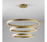 GEA LUCE CRISEIDE Suspension linéaire à 3 sources lumineuses, LED, CRISEIDE S/3 O,