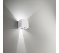 GEA LUCE GES Applique murale à 2 sources lumineuses, carrée, LED, GES860C,