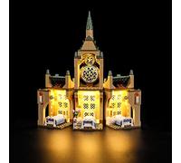 GEAMENT Jeu De Lumières Compatible avec Lego Harry Potter L’Infirmerie De Poudlard (Hogwarts Hospital) - Kit D'éclairage LED pour 76398 (Modèle de Bloc Non Inclus)