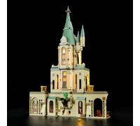 GEAMENT Jeu De Lumières Compatible avec Lego Harry Potter Poudlard : Dumbledores Bureau(Dumbledore's Office) - Kit D'éclairage LED pour 76402 (Modèle de Bloc Non Inclus)