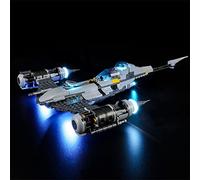 GEAMENT Jeu De Lumières Compatible avec Lego Le Chasseur N-1 Mandalorien - Kit D'éclairage LED pour Star Wars 75325 (Modèle de Bloc Non Inclus)