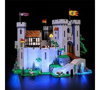 GEAMENT Jeu De Lumières Compatible avec Lego Lion Knight's Castle - Kit D'éclairage LED pour Creator 10305 (Modèle de Bloc Non Inclus)