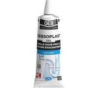 GEB Colle Gebsoplast 504520 pour raccords en PVC rigide eau potable - Tube 125 ml