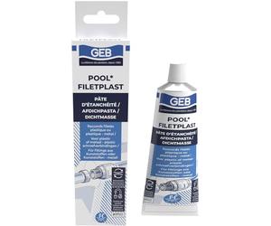 GEB 71681 Filetplast eau potable tube 100g 112814, Clair | Pâte d'étanchéité - Filetplast - GEB - 100 g