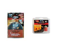 GEB 821523 Blister de Tresse Ø 10 à 9 mm Longueur 2,50 m Clair & 821592 Kit de Tresse Ø 7/8 mm 2,5 m + Collafeu Tube de 20 ML Clair