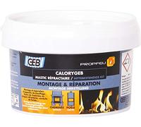 GEB Calorygeb Mastic réfractaire pour montage et réparation d'appareils de chauffage - Sceau 5kg