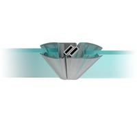 GEB Joints aimantés pour porte de douche 2 m EP 5-8 mm 90°/180° 512364