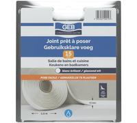 Joint étanchéité préformé 3m35 x22mm blanc