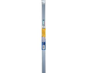 GEB Joints d'étanchéité tubulaire pour les côtés de portes de douche - 2 mètre de longueur, 5 à 8 mm d'épaisseur