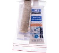 GEB Kit d'étanchéité complet pour raccords à visser – pâte 50 ml + filasse 20 g – 200 bars