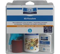 GEB Kit Fix Cuivre pour raccorder les canalisations lisses en cuivre et laiton sans soudure, sans chalumeau, sans pince