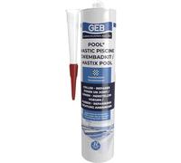 Mastic piscine qualité pro - GEB - 590911 - Transparent - Cartouche 290 ml