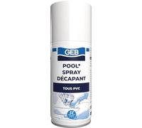 GEB Pool Décapant universel pour le nettoyage des raccords en PVC rigide et souple avant collage. Aérosol 125ml