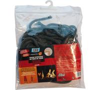 GEB Tresse ronde extensible Propfeu en fibre de verre Ø 8–7 mm 5 m Noir