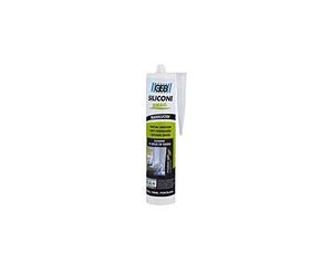 geb sas Cartouche Mastic Silicone SANITAIRE 250ML TRANSLUCIDE, Inconnu