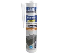 Silicone tous supports - GEB - 890713 - Gris Anthracite - Cartouche 280 ml