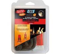 GEB Kit tresse en fibre de verre extensible Ø 6 mm 2,5 m + colle Collafeu 20 ml