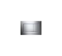 Geberit 115.883.KH.1 Sigma 30 Plaque de déclenchement 2 touches, Chromé brillant