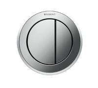 Geberit-116,055.KK.1 Poussoir pneumatique à distance 10 fixé pour chasse d'eau double Blanc/doré/blanc