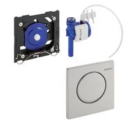 Geberit 116013FW1 Design Mambo Kit de montage final HyTouch pneumatique Acier Inoxydable