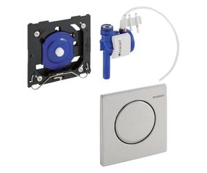 Geberit 116013FW1 Design Mambo Kit de montage final HyTouch pneumatique Acier Inoxydable