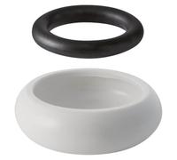 Geberit 119644111 Raccord extérieur pour tuyau d'évier avec anneau en caoutchouc Blanc alpin 44 mm