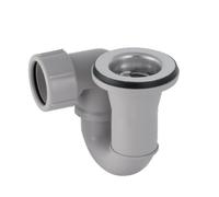 Geberit 150.125.00.1 Siphon pour receveur de douche 50 mm sans grille 40 mm