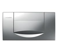 Geberit 200F Plaque de déclenchement, rinçage-arrêt-rinçage, 115222461, Couleur: chromé mat - CM