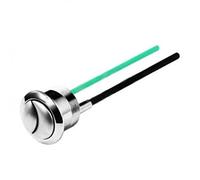 Geberit 261.200.00.1 Impuls 250 109.760 TWICO 1 bouton poussoir double pour chasse d'eau WC Chromé - Multicolore