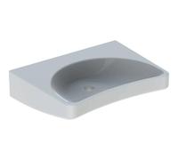 Geberit 300 Comfort Paracelsus lavabo pour fauteuil roulant sans trou de robinet sans trop-plein 64x49x18cm blanc s8309600000g
