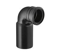 Geberit 366061161 Pipe de WC murale en polyéthylène 90 degrés DN90/90 pour GIS et Duofix