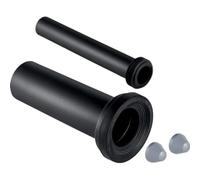 Geberit connexion Geberit pour WWC 152439461 avec 2 capuchons en chrome, L 300 mm, Ø 110 mm