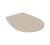 Geberit WC siège Renova 572165080 charnières acier inoxydable, Bahama beige, avec couvercle