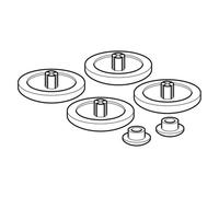 Geberit, Abattant WC, Butoir pour abattant de WC