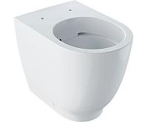 Geberit Acanto à poser au sol WC 500602018 4,5 l, surélevé, à fleur de mur, fermé, sans rebord, blanc KeraTect