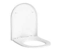 Siège de WC Geberit Acanto Slim avec couvercle, avec Quick-Release, avec dispositif d'abaissement automatique, 500605012 - CM
