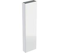 Geberit Acanto armoire haute 500637012 45x173x17,4cm, verre blanc - blanc brillant