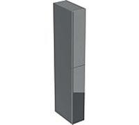 Geberit Acanto armoire haute 500638JK2 22x173x47,6cm, lave en verre - lave mat