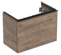 Geberit Acanto, armoire inférieure pour lavabos, 1 tiroir et 1 tiroir intérieur, saillie réduite, 740x535x415mm, 503.009.JR.1