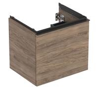 Geberit Acanto, armoire inférieure pour lavabos, 1 tiroir et 1 tiroir intérieur, suspendu, 592x541x475mm, 503.003.JR.1