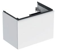 Geberit Acanto, armoire inférieure pour lavabos, 1 tiroir et 1 tiroir intérieur, suspendu, 740x541x475mm, 503.004.01.1
