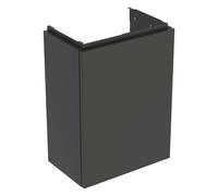 Geberit Acanto, armoire inférieure pour lave-mains, 1 porte, suspendu, 392x539x246mm, 503.001.JK.1, Couleur: Corps et façade : lave / mat, Poignée : lave / mat
