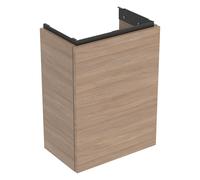 Geberit Acanto - Meuble-lavabo, 54x39x25 cm, 1 porte, charnières G/D, chêne 503.001.JH.1