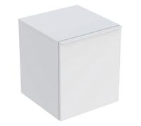 Geberit Acanto armoire latérale, 1 tiroir et 1 tiroir intérieur, 452x520x475mm, 503010013, Couleur: Corps et façade : blanc / mat, poignée : blanc / mat - CM