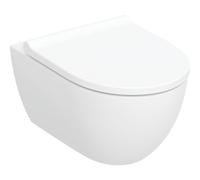 Geberit Acanto cuvette wc avec abattant à descente lente suspendue oui oui blanc 502.774.00.8