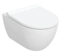 Geberit Acanto WC avec siège WC 502774008 4,5 l, sans rebord, TurboFlush, blanc KeraTect