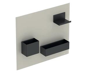 Geberit Acanto kit paroi magnétique 500649, 499x388x75mm, 500.649.JL.2, Couleur: Sable mat
